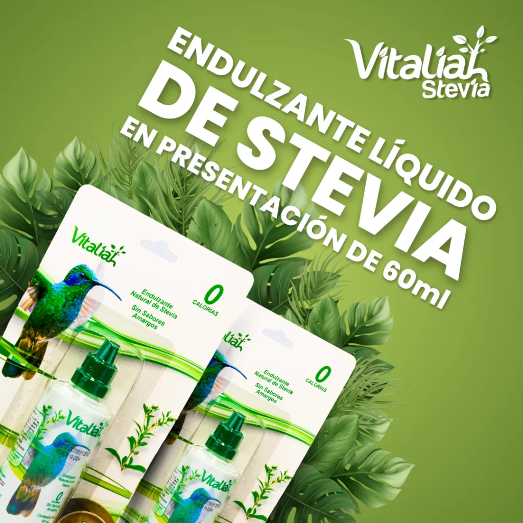 Stevia liquida saludable